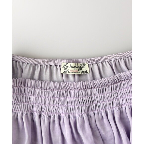 Intimately Free People Another Round Purple Boho Bodysuit Size S Blouse - Picture 2 of 5